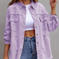 Zephyr Denim Jacke | Übergroße zerrissene Denimjacke für Frauen