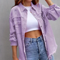 Zephyr Denim Jacke | Übergroße zerrissene Denimjacke für Frauen