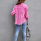 Zephyr Denim Jacke | Übergroße zerrissene Denimjacke für Frauen