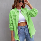 Zephyr Denim Jacke | Übergroße zerrissene Denimjacke für Frauen