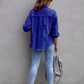 Zephyr Denim Jacke | Übergroße zerrissene Denimjacke für Frauen