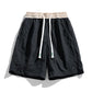 Zephyr | Lässige Shorts mit Kordelzug und belüftetem Saum