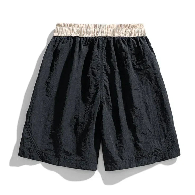 Zephyr | Lässige Shorts mit Kordelzug und belüftetem Saum