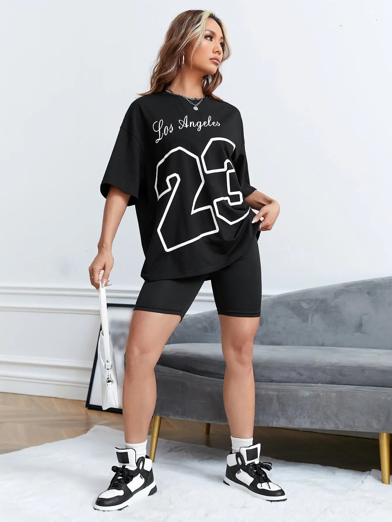 Zephyr | angeles nummer 23 grafisches T-Shirt