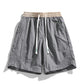 Zephyr | Lässige Shorts mit Kordelzug und belüftetem Saum