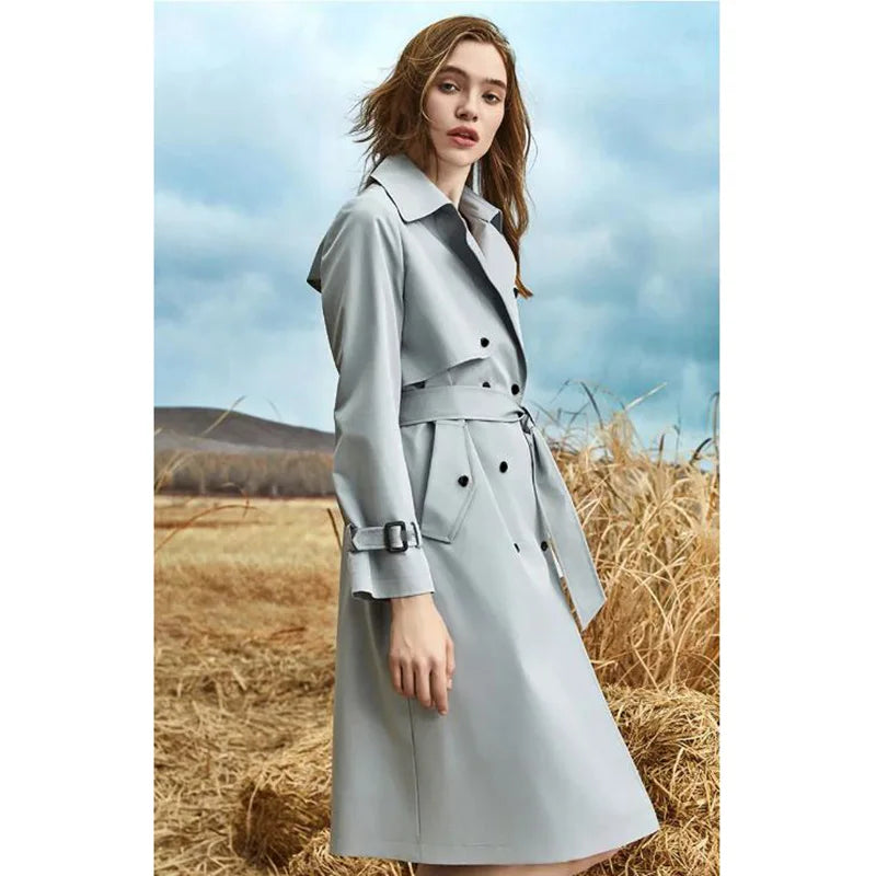 Zephyr - Winter-Trenchcoat Mit Schnürung