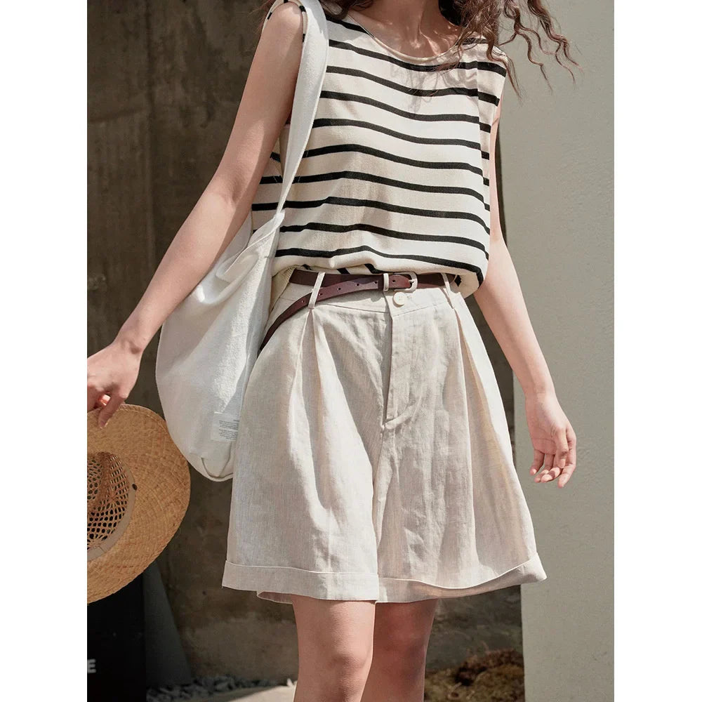 Zephyr | Leinen Shorts