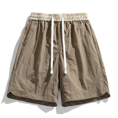 Zephyr | Lässige Shorts mit Kordelzug und belüftetem Saum