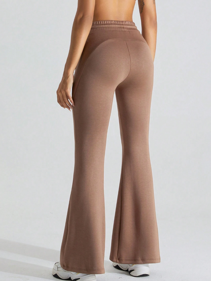 Zephyr | weit ausgestellte Sporthose mit Kordelzug
