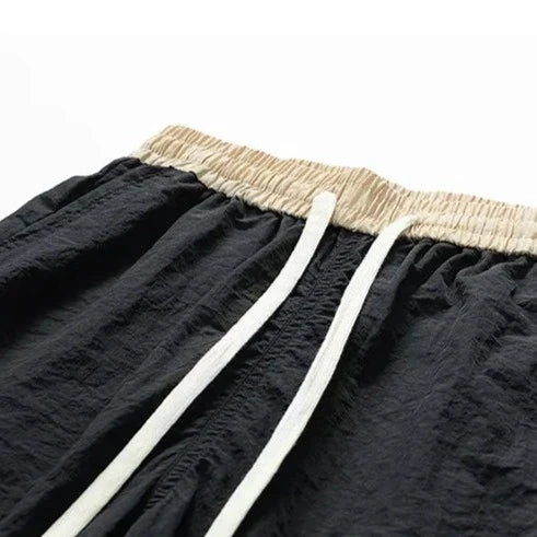 Zephyr | Lässige Shorts mit Kordelzug und belüftetem Saum