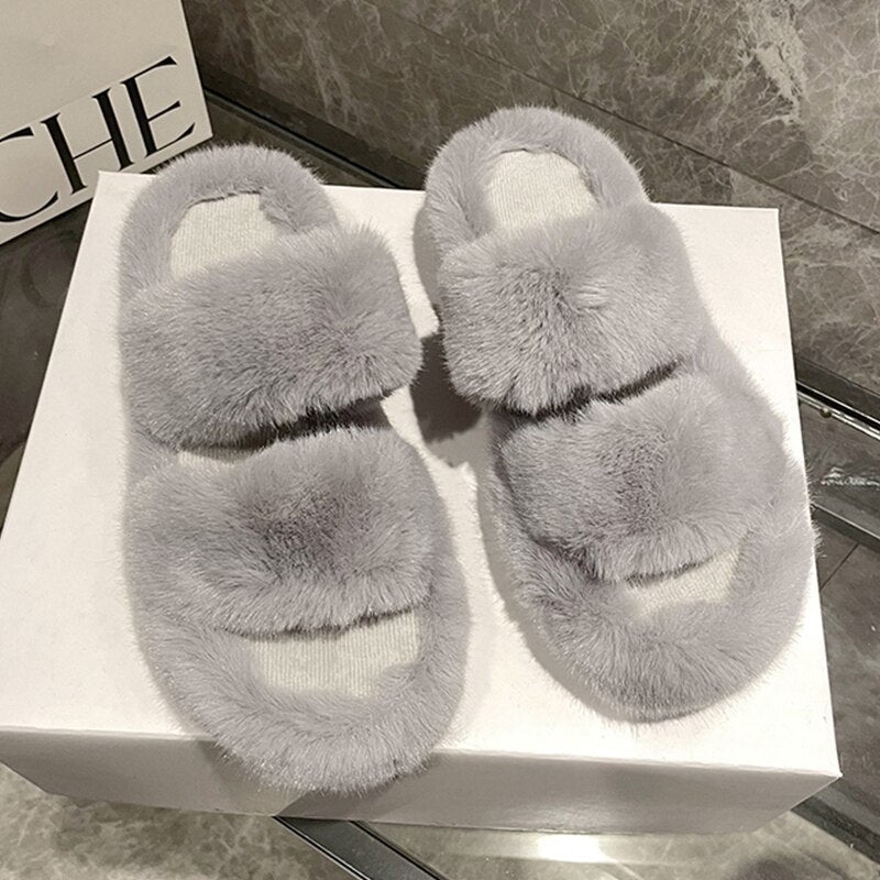 Zephyr | Flauschige Hausschuhe für Zuhause - Warme Damenschuhe in Verschiedenen Farben