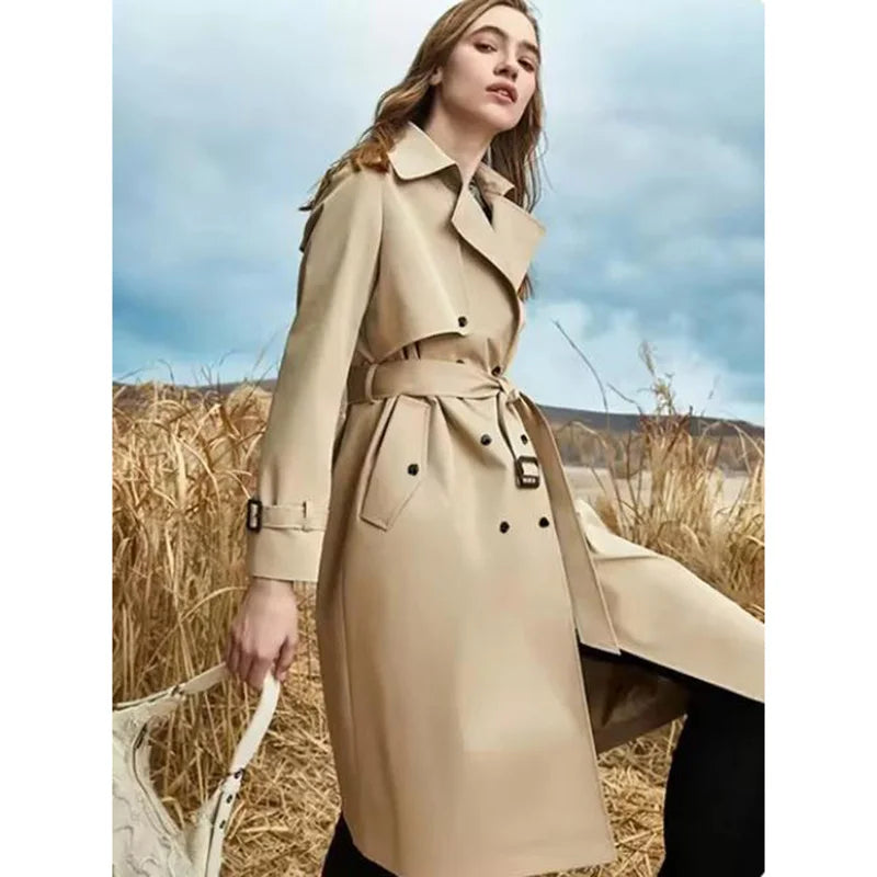 Zephyr - Winter-Trenchcoat Mit Schnürung