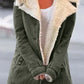 Zephyr | und warme stilvolle Damenjacke mit luxuriösem Sherpa-Futter – bequeme lässige Winterjacke
