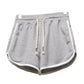 Zephyr| Damen Streifenshorts mit atmungsaktivem, elastischem Bund