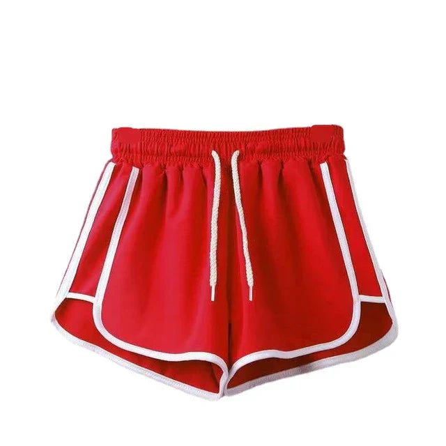 Zephyr| Damen Streifenshorts mit atmungsaktivem, elastischem Bund