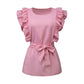 Zephyr | Bluse mit Rüschenärmeln und Gürtel