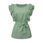 Zephyr | Bluse mit Rüschenärmeln und Gürtel