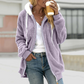 Zephyr| Fleece Hoodie | Übergroßer gemütlicher Kapuzenpullover mit Reißverschluss