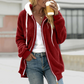 Zephyr| Fleece Hoodie | Übergroßer gemütlicher Kapuzenpullover mit Reißverschluss