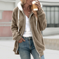 Zephyr| Fleece Hoodie | Übergroßer gemütlicher Kapuzenpullover mit Reißverschluss