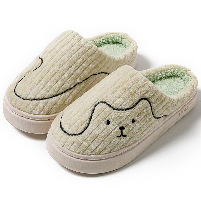 Zephyr | Pantoffeln - Damen Hausschuhe mit süßem Tiermotiv und weichem Futter