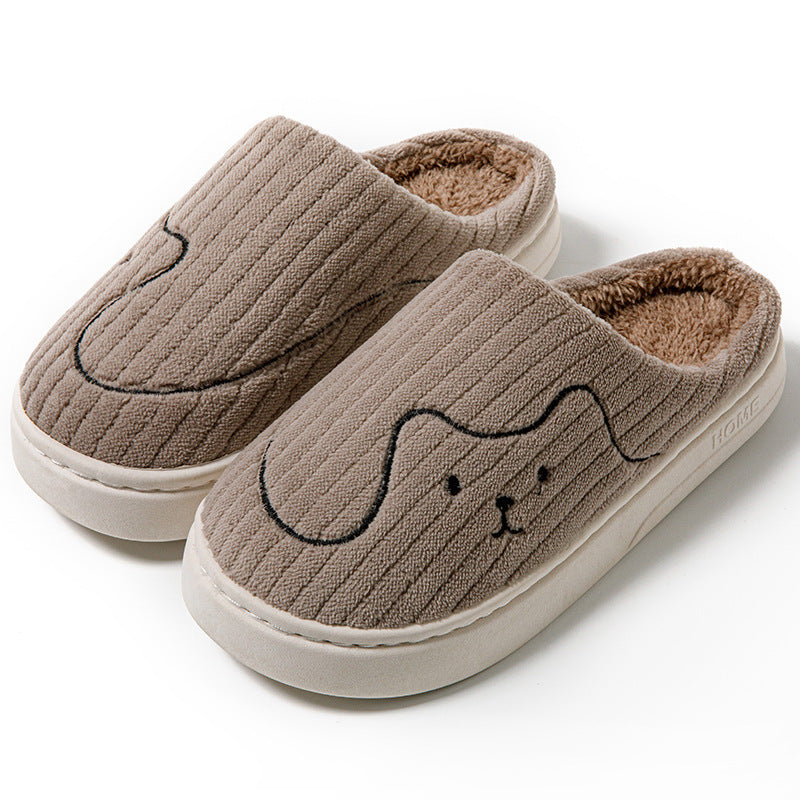 Zephyr | Pantoffeln - Damen Hausschuhe mit süßem Tiermotiv und weichem Futter