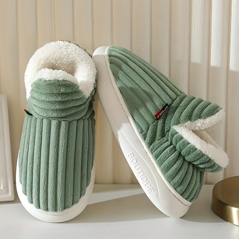 Zephyr | Hausschuhe aus Plüsch mit Schlupfdesign Für Frauen