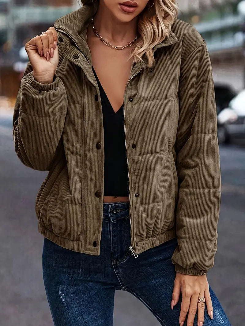 Zephyr | Fluffy Veloursjacke Mantel