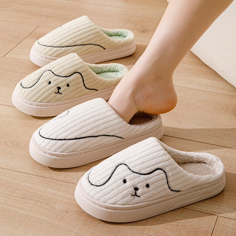 Zephyr | Pantoffeln - Damen Hausschuhe mit süßem Tiermotiv und weichem Futter
