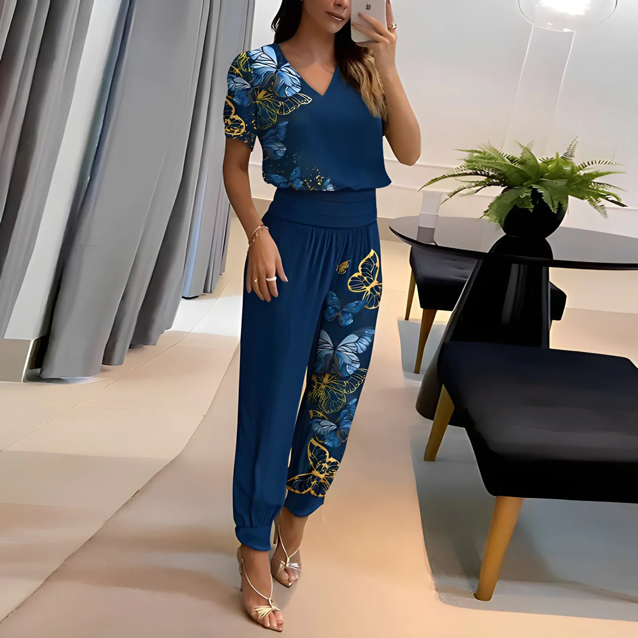 Zephyr | Elegantes Blusen & Hosen Set