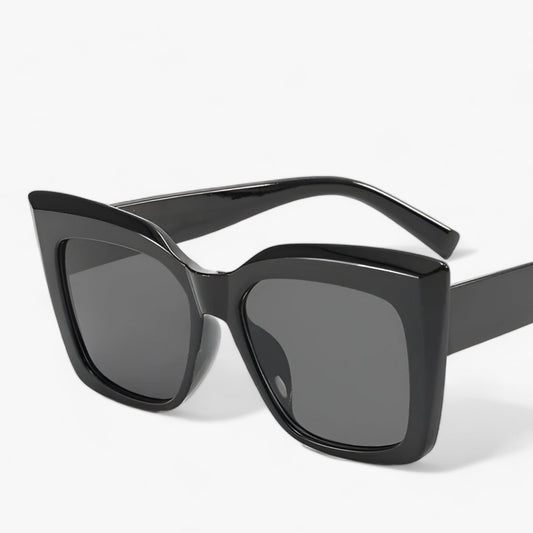 Zephyr| Designer-Sonnenbrille - Heben Sie Ihren Stil mit luxuriösem, übergroßem Cat-Eye-Design hervor