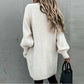 Zephyr | Langes, weiches Damenstrickjacke mit einer lässigen Passform