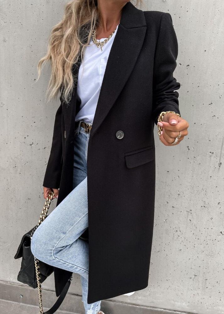 Zephyr | Winterjacke für Damen - langer Mantel mit klassischem Stil